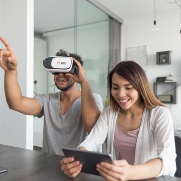 ОЧКИ VR 3D ОЧКИ + КОНТРОЛЛЕР BLUETOOTH
