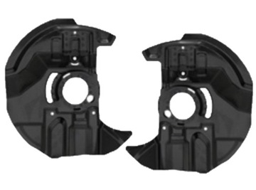 OSŁONY TARCZ PRZÓD 325 mm BMW 3 E46 2 sztuki