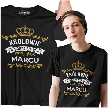 KOSZULKA DUŻA KRÓLOWIE MARCA PREZENT NA URODZINY