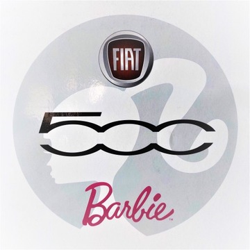 ZESTAW AKCESORI BARBIE DO FIAT 500 ORYGINAŁ ANGLIK