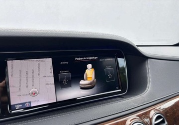 Mercedes Klasa S W222 Limuzyna 350 Blue TEC 258KM 2014 Mercedes-Benz Klasa S 350 BlueTec 4-Matic L Salon PL panorama pneumatyka B, zdjęcie 18