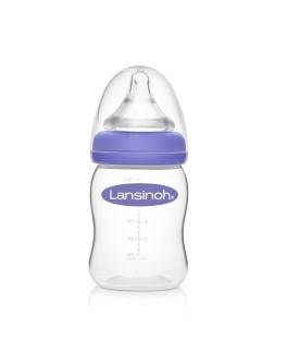 Lansinoh Антиколиковая бутылочка, соска S, бесплатно, 160 мл