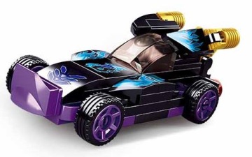 KLOCKI SLUBAN MINI AUTO WYŚCIGOWE Z NAPĘDEM