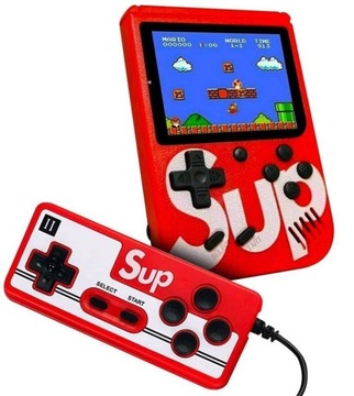 MINI KONSOLA RETRO 400 GIER SUP GAMEBOY + PAD MARIO TV