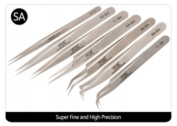 Профессиональный пинцет для макияжа ресниц 3D Volum