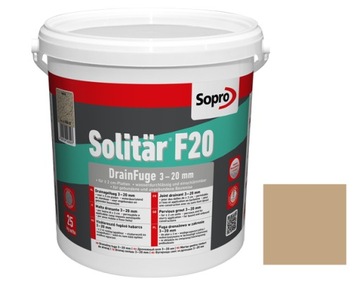 Sopro SOLITAR F20 fuga drenażowa piaskowy 25 kg