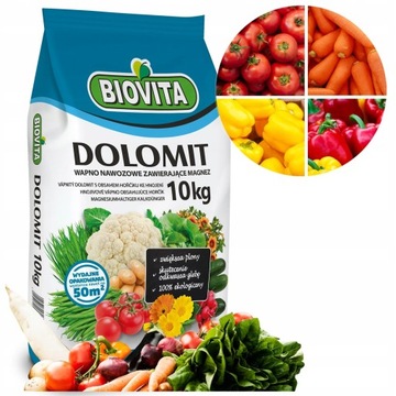 DOLOMIT 20kg BIOVITA NA TRAWNIK Warzywa Owoce