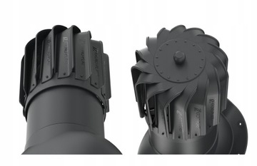 ВРАЩАЮЩИЙСЯ вентиляционный камин fi 150 ALEGRA 9 ЦВЕТОВ