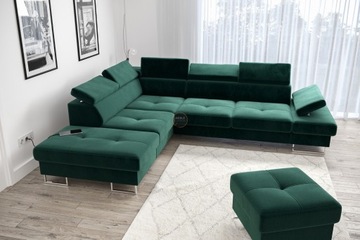 Narożnik Rozkładany Salon Rogówka Galaxy 276x225