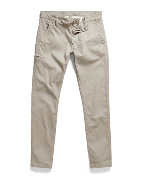 G-STAR Raw Skinny Chino 2.0, Szary (Elephant Skin