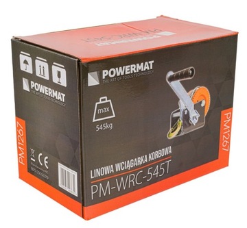 РУЧНАЯ ТРОСОВАЯ ЛЕБЕДКА КРЕНАТОЧНАЯ ЛЕБЕДКА 545КГ 10М