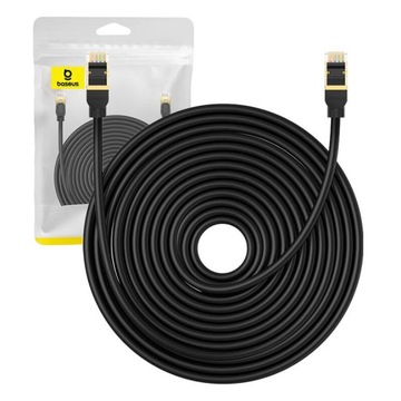 BASEUS MOCNY KABEL INTERNETOWY PRZEWÓD SIECIOWY CAT 8 LAN ETHERNET RJ45 20M