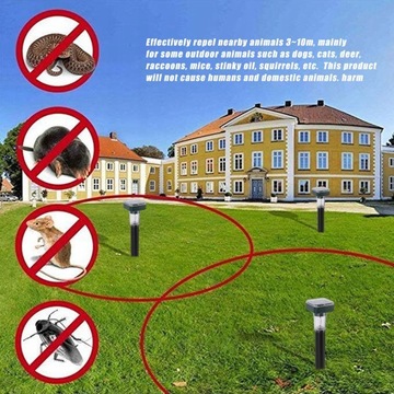 Портативный отпугиватель солнечных вредителейЭнергосберегающая среда