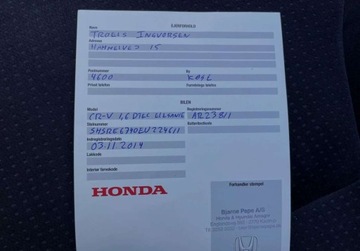 Honda CR-V IV SUV 1.6 i-DTEC 120KM 2014 Honda CR-V 1.6 DTEC manual gwarancja BEZWYPADKOWA zarejestrowana, zdjęcie 33