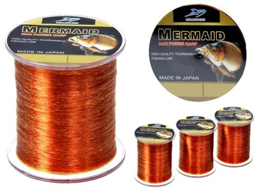 ŻYŁKA MERMAID CARP 0,22 MM 11 kg 500m JAPAN