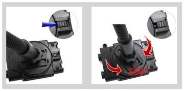 UCHWYT SAMOCHODOWY Telefonu do SZYBY DŁUGI 53cm Samochodu Trzymak telefon
