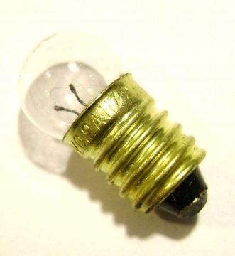 Żarówka żaróweczka latarki 2,5V 0,2A E10 z WOJSKA