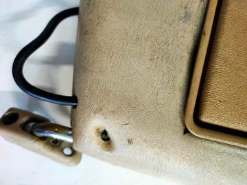 Солнцезащитные козырьки Mercedes 107 SL, бежевая пара