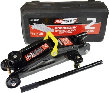 AWTOOLS Dźwignik hydrauliczny 2T 135-330mm walizka