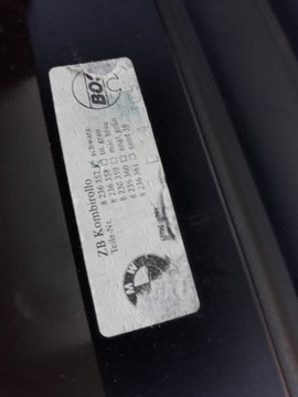 ROLETA BAGAZNIKA BMW E39 SERIA 5 KOMBI