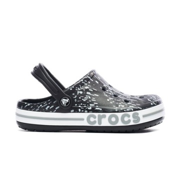 Klapki Czarne Crocs Bayaband Graphic 207020-0C4