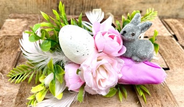 Украшенная корзина для рождественского украшения Свенконки + салфетка