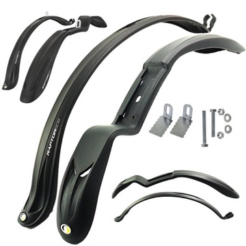 Комплект велосипедных крыльев SIMPLA, крылья для велосипедов с колесами 24