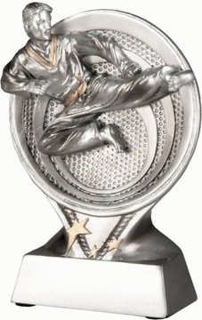 STATUETKA FIGURKA KARATE GRAWER GRATIS - 18 CM