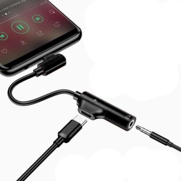 КАБЕЛЬ-АДАПТЕР USB-C – USB-C РАЗЪЕМ 3,5 мм С ЦАП