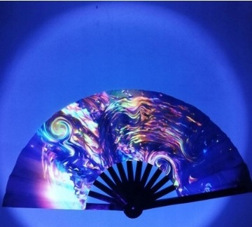 Wentylator Kung Fu Bamboo Bone Fan 33 cm