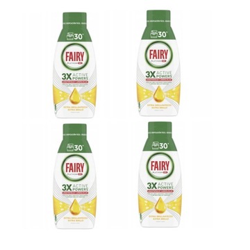 4x Fairy Platinum all in one żel do zmywarki 120 zmywań włoski