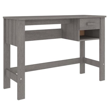 Biurko prostokątny VidaXL Desks 110 x 40 x 75 cm odcienie szarości