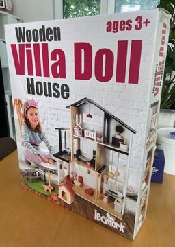 Стильная вилла кукольный домик в стиле Лофт с террасой, садом, мангалом, оборудованием