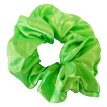 SCRUNCHIES GUMKA DO WŁOSÓW ZIELONA SATYNOWA
