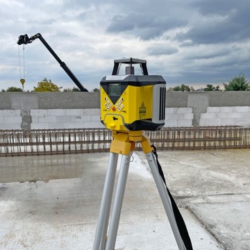 NIWELATOR LASEROWY LASER OBROTOWY NIVEL SYSTEM NL740R STATYW ŁATA