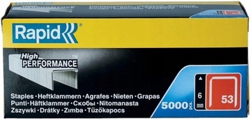 Скобы Rapid High Performance 6мм 10000шт!!!