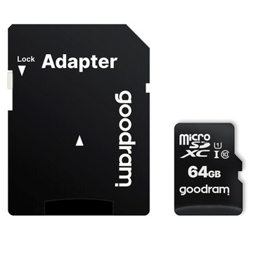 GOODRAM 64 ГБ CL10 UHS I карта microSD + АДАПТЕР