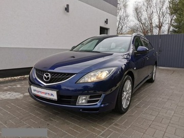 Mazda 6 II Kombi 1.8 MZR 120KM 2008 Mazda 6 1.8 16v 120KM Klimatronik Tempomat ALU 17