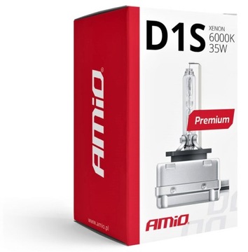 ЛАМПОЧКА КСЕНОНОВАЯ НА НИТИ XENON D1S 6000K PREMIUM AMIO
