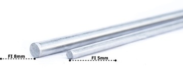 Стержень из нержавеющей стали, кислотостойкая проволока, диаметр 10 мм, 50 см.