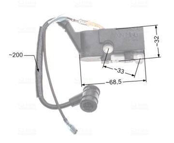 МОДУЛЬ ЗАЖИГАНИЯ NAC КАТУШКА SPS01-45 SPS02-45 NO-CS38 CS45 Cedrus NZ294