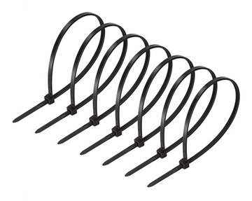 ЗАЖИМ ДЛЯ КАБЕЛЯ УФ 2,5х100мм 100 шт.