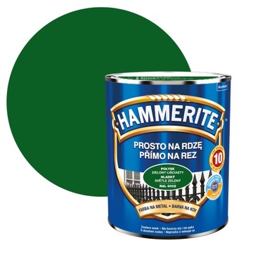 HAMMERITE NA RDZĘ 0,7L ZIELONY LIŚCIASTY POŁYSK