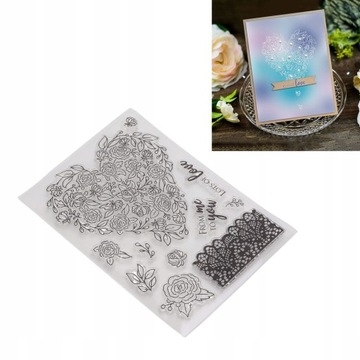 Прозрачный штамп DIY Ручной альбом