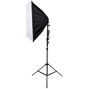 СОФТБОКС ПРЯМОУГОЛЬНЫЙ ФОТОГРАФИЧЕСКИЙ МОДИФИКАТОР СТУДИЙНАЯ ЛАМПА 50X70
