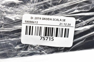 LIŠTA SLOUPU DVEŘE LEVÝ ZADNÍ 657839901 SKODA SCALA