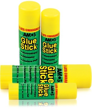 Клей-карандаш Амос 8г - 5 шт.