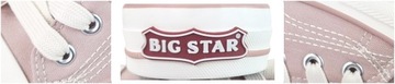 Trampki Damskie Big Star różowe tenisówki Klasyczne Stylowe NN274239 41