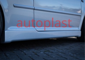 Vw Golf 4 IV R32 накладки на пороги, АБС-пластик, 3 двери
