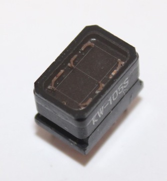 Wyświetlacz cyfrowy KW-105S 5 V 13 do 17 mA, 7-segmentowy żarnikowy VINTAGE